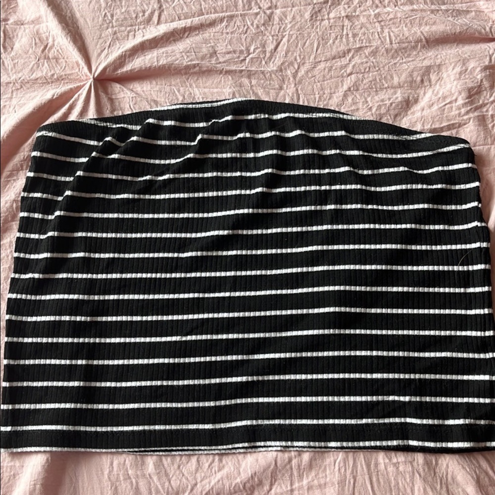 striped american eagle tube top